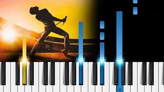 BOHEMIAN RHAPSODY  Piano Tutorial amp Sheets [upl. by Mellette]