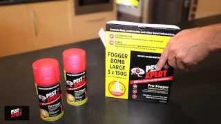 How to use PestXpert Pro Fogger aerosol [upl. by Nnaylrebmik689]