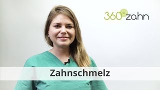 Zahnschmelz  Was ist Zahnschmelz  DentalLexikon  360°zahn [upl. by Harmony]