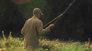 Fly fishing on a chalkstream [upl. by Leahcimnaes]