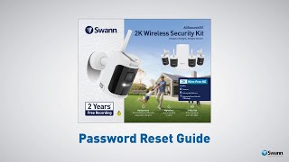 Swann AllSecure Password Reset Tutorial [upl. by Eilrahs410]