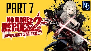 No More Heroes 2 Desperate Struggle Walkthrough Part 7 No Commentary [upl. by Yehsa]