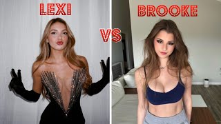 Lexi Rivera VS Brooke Monk TikTok Battle 🔥  Part2 [upl. by Gracia]