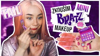 Zkouším NEJMENŠÍ MAKEUP  Mini Bratz [upl. by Gill]