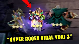 BIKIN ROGER YANG LAGI VIRAL  Magic Chess Mobile Legends [upl. by Herrle]