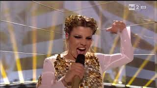 EUROVISIÓN 2014  Italia  Emma Marrone  la mia città [upl. by Annaeel465]