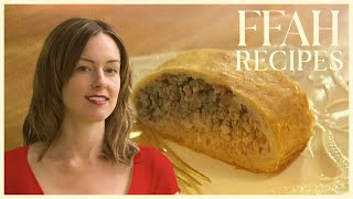 Tourtiere Meat Pie  French Food at Home with Laura Calder [upl. by Naul]