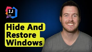 How to HideRestore Tool Windows in IntelliJ Java Project [upl. by Aicitan]