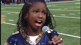 The Star Spangled Banner by 9 yr old Coco Jones [upl. by Aurlie200]