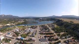 Nice video of Whitehorse Yukon from the Air [upl. by Akemehc]