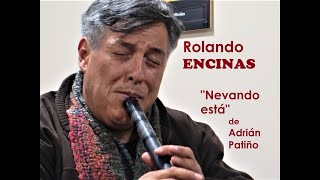 ROLANDO ENCINAS interpreta quotNevando estáquot de Adrián Patiño [upl. by Sloatman231]