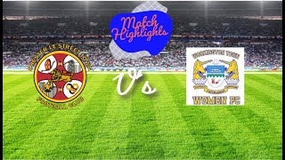 ChesterleStreet Town Ladies v Workington Town Women FA Cup 2nd Qualifying Round HIGHLIGHTS [upl. by Ragde]