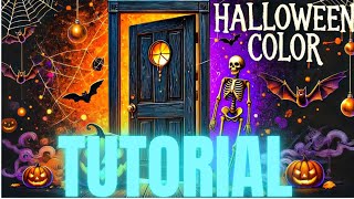 HALLOWEEN COLOR ESCAPE ROOM [upl. by Meyer80]