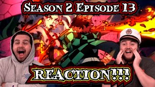 The Custodians REACT to Demon Slayer Season 2 Episode 13 Burning Rage [upl. by Elehcar]