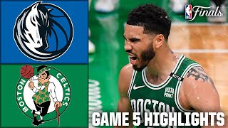 2024 NBA Finals Game 5 Boston Celtics vs Dallas Mavericks  Full Game Highlights  NBA on ESPN [upl. by Anassor]