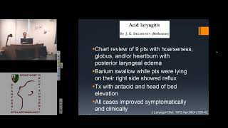 Laryngopharyngeal reflux Overdiagnosed and Poorly Understood [upl. by Ode613]