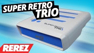 Super Retro Trio Clone Console  Sent In For Review by RetroBit  Rare Obscure or Retro  Rerez [upl. by Olney]