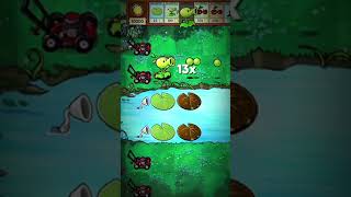 Gatling 15 biji plantsvszombies pvzfasion shorts [upl. by Naujek36]