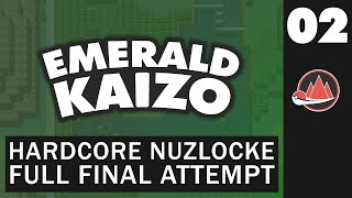 Pokemon Emerald Kaizo  Hardcore Nuzlocke Attempt 151 Full Run  Part 2 [upl. by Petr]