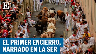 SAN FERMÍN 2023  Así ha sido el primer encierro de los Sanfermines  EL PAÍS [upl. by Birecree323]