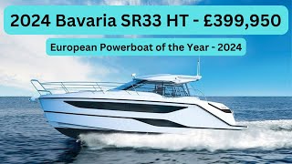 Boat Tour  BAVARIA SR33 HT  £399950  Great Open Plan Interior Layout [upl. by Tsepmet]