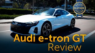 2022 Audi e tron GT  Review amp Road Test [upl. by Noslen]