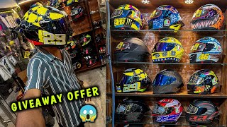 Best Agv Helmets Shop In India  All New Stock Available 😍  All Over India Delivery [upl. by Jorin]