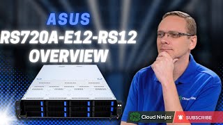 ASUS RS720AE12RS12 Server Overview AMD Genoa Powerhouse  DDR5 GPU Storage amp More [upl. by Pillsbury]