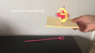 Gyroscope on a string spin on everything light and music [upl. by Arbua957]