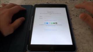 How To Setup An iPad Without An Apple ID Tutorial [upl. by Aramenta]