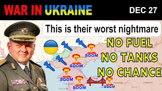 27 Dec Clever Ukrainians BLOW UP RUSSIAN FUEL DEPOTS FOR TANKS  War in Ukraine Explained [upl. by Bart326]