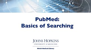 PubMed Basics of Searching [upl. by Dalury]