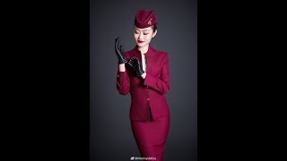 QATAR AIRWAYS CABIN CREW  UNIFORM [upl. by Hutchings920]