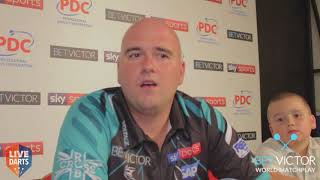 Rob Cross quotIm here to win the World Matchplay” [upl. by Eirb]