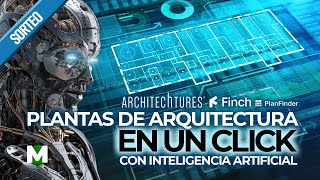 Plantas de ARQUITECTURA en SEGUNDOS con inteligencia artificial  Architechtures Finch 3D PlanFinder [upl. by Diarmit]