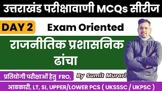 उत्तराखंड परीक्षा वाणी प्रैक्टिस वर्कबुक MCQ Day2 UTTRAKHAND  Sumit Murari uksssc ukpsc [upl. by Atineb]