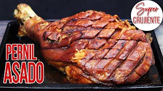 PERNIL de CERDO ASADO al Horno 👉Así queda SUPER Crujiente y JUGOSO [upl. by Leuneb]