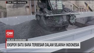 Ekpor Batu Bara Terbesar dalam Sejarah Indonesia [upl. by Aihsemat119]