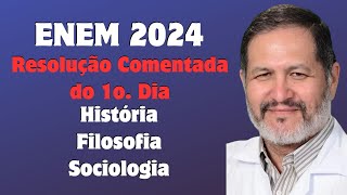 ENEM 2024  HISTÓRIA FILOSOFIA e SOCIOLOGIA [upl. by Ives329]