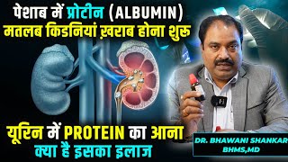 Treatment Of Protein Albumin In Urine  The Best Homeopathic medicine for albumin in urine  हिंदी [upl. by Eibrad]