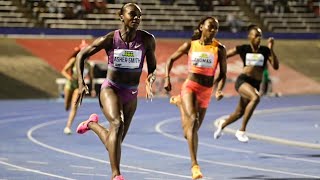 Dina Asher Smith Sizzling 200m  Jamaica invitational Meet 2024 trackandfield [upl. by Attennaej]