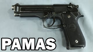 PAMAS G1 – Un Beretta 92 pour l’Armée [upl. by Cordy]