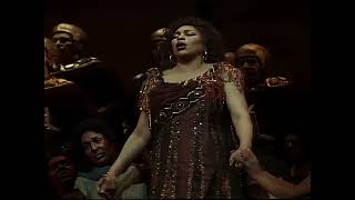 Leontyne Price METROPOLITAN OPERA Jan 3 1985 Aida Act 2 Finale [upl. by Darian]