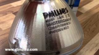 Lampada Philips Cdmrr Par30 70W 40 Graus 830 [upl. by Lytsyrk517]