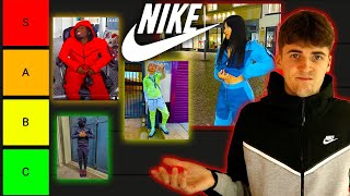 The Best Nike Tech Fleece Tier List [upl. by Cates]