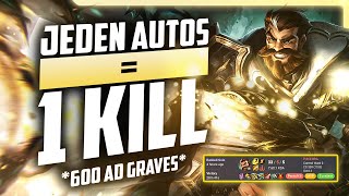 600 AD GRAVES JEDEN AUTOATAK  1 KILL [upl. by Nnylhsa]