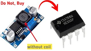 Dc dc boost converter without coil  using ne555 timer ic  no coil [upl. by Aham]