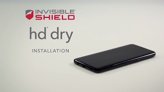 How to Install InvisibleShield HD Dry on Samsung Galaxy S8S9 [upl. by Elleron]