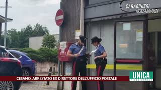 Cesano Maderno arrestato ex direttore dellufficio postale [upl. by Amos]