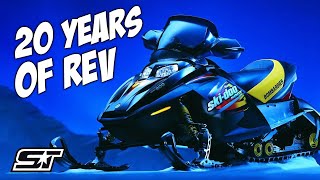 How The Ski Doo REV Changed Snowmobiling Forever [upl. by Drucy]